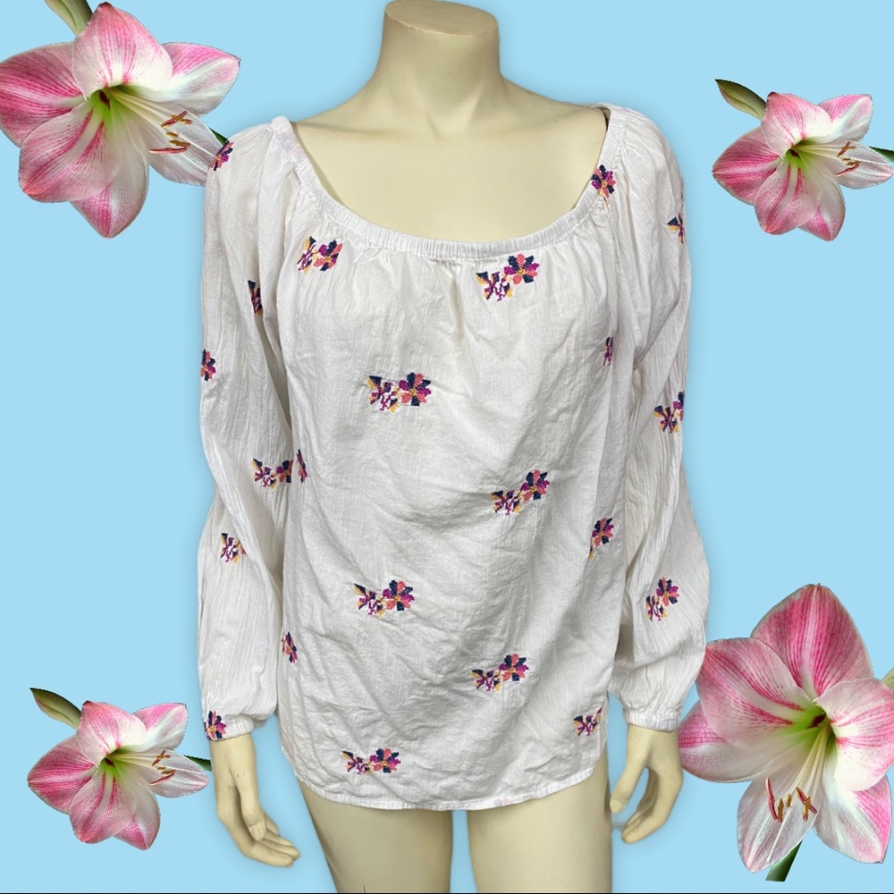 Mossimo Embroidered Top